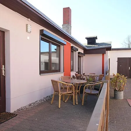 F-1016 Haus Maigloeckchen Doppelzimmer 03 Terrasse, Fruehstueck Daire Goehren (Ruegen)