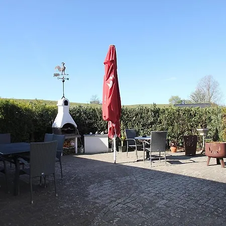 F-1016 Haus Maigloeckchen Doppelzimmer 03 Terrasse, Fruehstueck Daire