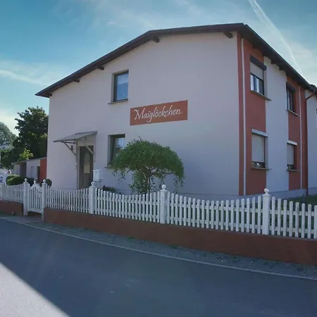 Daire F-1016 Haus Maigloeckchen Doppelzimmer 03 Terrasse, Fruehstueck