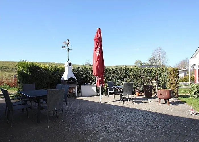 F-1016 Haus Maigloeckchen Doppelzimmer 03 Terrasse, Fruehstueck شقة